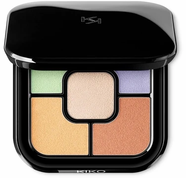 KIKO MILANO Colour Correct Maskuokliai Palette 5 x 1,2 g