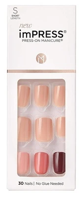 KISS Lipnūs nagai imPRESS Nails Before Sunset 30 vnt.