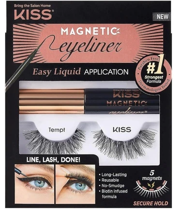KISS Magnetic Akių apvadas & Lash Kit 02 Tempt