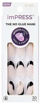 KISS Lipnūs nagai imPRESS Nails (Illusion) 30 vnt.