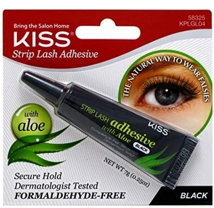 KISS Lash Adhesive with Aloe Juodas 7 g