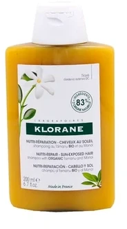 "Klorane" maitinamasis šampūnas su Monoï ir Tamanu Bio 200ml