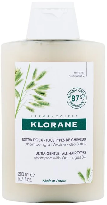 "Klorane" avižų pieno šampūnas 200ml