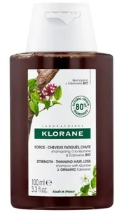 Klorane Strenghtening Šampūnas With Quinine & Org. Edelweiss, 100 ml