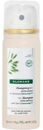 Klorane Sausas šampūnas with ceramides Oats (Sausas šampūnas), 50 ml