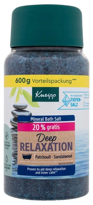 Kneipp Deep Relaxation vonios druska Vonios druska