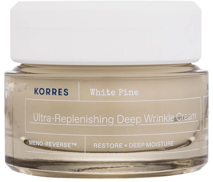 Korres Baltas Pine Ultra-Jauninamasis Deep Wrinkle Kreminis Day Kreminis