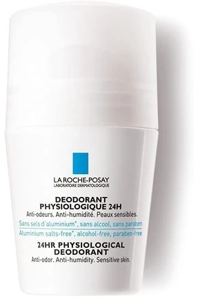 La Roche-Posay 24H Physiological Roll-On Dezodorantas rutulinis dezodorantas, 2 x 50 ml