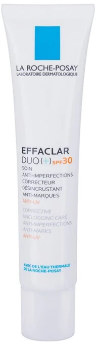 La Roche Posay Effaclar Treatment Duo (+) SPF 30 Anti-Imperfections odos trūkumus mažinantis kremas veidui, 40 ml
