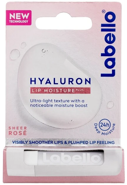 Labello Hyaluron Lip Moisture Plus Lūpų balzamas