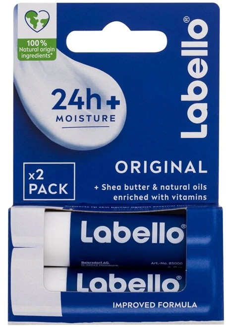 Labello Original 24h Moisture Lūpų balzamas Lūpų balzamas unisex, 1 balení