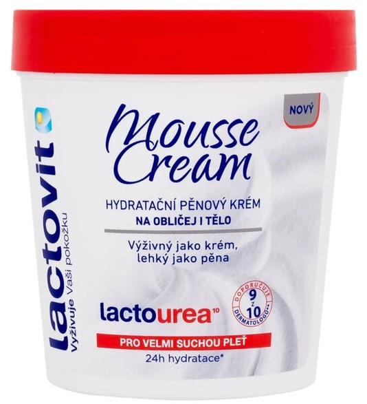 Lactovit Lactourea drėkinamasis veido ir kūno kremas sausai ir labai sausai odai 250ml