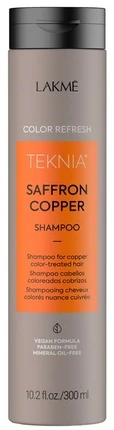 Vario spalvą paryškinantis šampūnas Lakme Teknia Saffron Copper Šampūnas, 300 ml