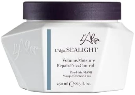L'Alga Sealight Mask apimties suteikianti kaukė ploniems plaukams, 250 ml