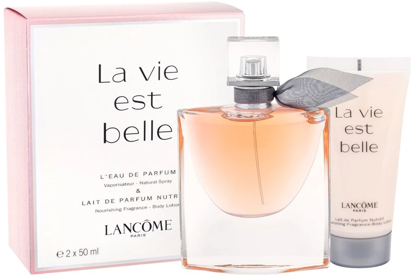 Kvepalų rinkinys moterims Lancome La Vie Est Belle (EDP, 50 ml + kūno losjonas, 50 ml)