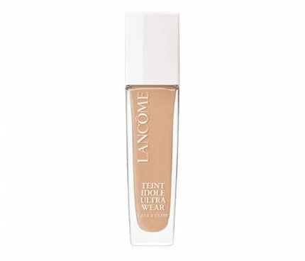 Lancôme Teint Idole Ultra Wear Care & Glow Ilgai išliekantis makiažo pagrindas, spalva: 220C, 30 ml