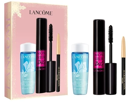 LANCOME RINKINYS (MONSIEUR BIG MASCARA 01 + BIFACIL AKIŲ PIEŠTUKAS 30ML + KHOL AKIŲ PIEŠTUKAS MINI 027 NOIR)