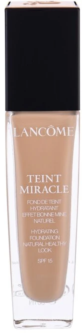 Makiažo pagrindas Lancome Teint Miracle N° 01 Sable albâtre SPF15, 30 ml