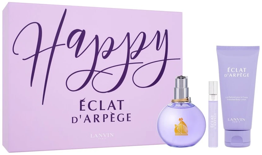 Lanvin Eclat d'Arpege rinkinys moterims (kvepalai EDP, 100 ml + EDP, 7,5 ml + kūno losjonas 100 ml)