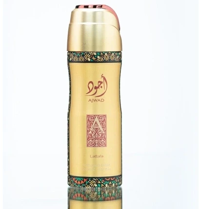 Lattafa Ajwad Perfumed Body Purškiklis parfumuotas dezodorantas, 200 ml