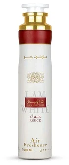 Lattafa Ana Abiyedh Rouge Air Freshener purškiamas namų kvapas, 300 ml