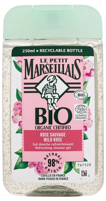 Le Petit Marseillais Bio Organic Certified Wild Rose Refreshing Dušo želė Dušo želė