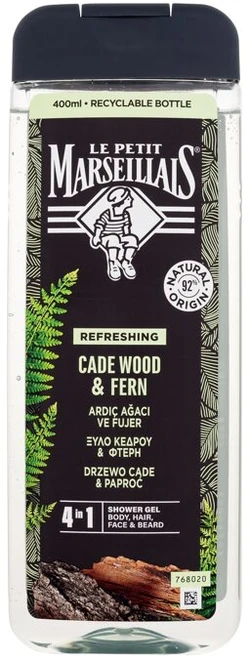 Le Petit Marseillais Cade Wood & Fern Dušo želė