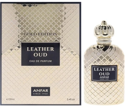 Anfar Leather Oud Gold Edition EDP parfumuotas vanduo vyrams, 100 ml