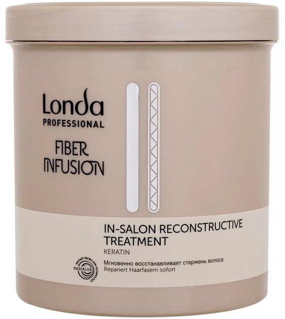 Londa Fiber Infusion In-Salon Reconstructive Treatment kaukė plaukų pluoštą atkurianti procedūra 750ml