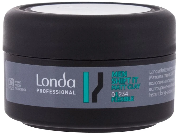 Londa Men Shift It Matt Clay plaukų formavimo molis vyrams 75ml