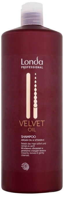 Londa Velvet Oil Šampūnas maitinamasis plaukų šampūnas su argano aliejumi 1000ml