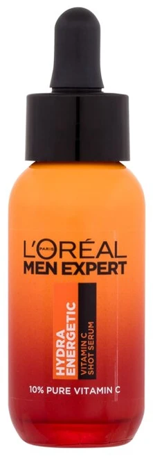 L'Oréal Paris Men Expert Hydra Energetic Vitamin C Shot Serum odos serumas