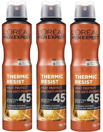 L'Oreal Men Expert Thermic Resist antiperspirantas purškiamas purškiklis (48 val. antiperspirantas) 250 ml