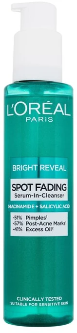 „L'Oréal Paris Bright Reveal“ dėmių blukimo serumas-valiklyje valomasis gelis