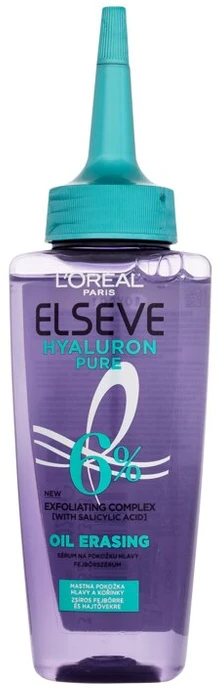 L'Oréal Paris Elseve Hyaluron Pure Oil valomasis galvos odos serumas plaukų serumas