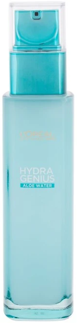 L'Oréal Paris Hydra Genius Aloe Vanduo veido drėkiklis, normaliai ir sausai odai, 70 ml