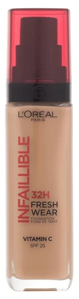 L’Oréal Paris Make-Up Designer Ineutralfaillible Founeutraldationeutral 300 Ambre/Amber Buteliukas su pompa Skystis
