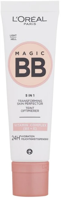 L'Oréal Paris Magic BB 5in1 Transforming Skin Perfector BB Kreminis moterims, 30 ml