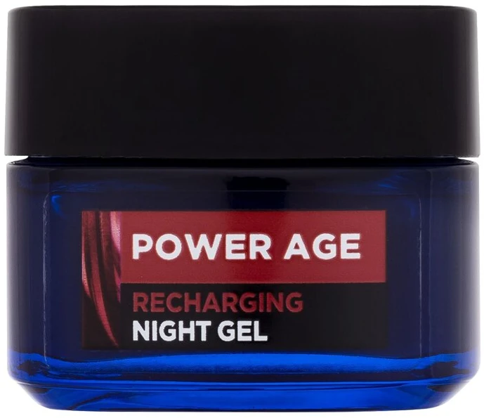 L'Oréal Paris Men Expert Power Age įkraunantis naktinis gelis veido gelis