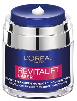 KREMAS L'ORÉAL_Revitalift lazerinis Pressed-Kremas raukšles mažinantis naktinis kremas 50ml