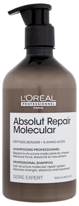 Šampūnas labai pažeistiems plaukams L'oreal Professionnel Absolut Repair Molecular Šampūnas 500ml