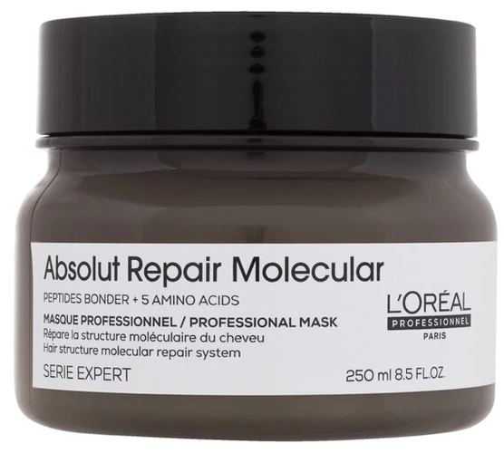 L'Oreal Professionnel Serie Expert Absolut Atstatomasis molekulinė plaukų kaukė Kremas atkuriamiesiems plaukams, 250 ml