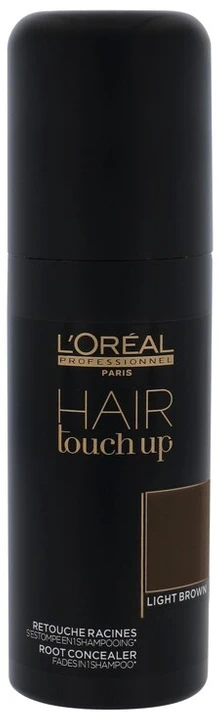 Purškiami dažai, ataugusioms plaukų šaknims maskuoti  L'oreal Professionnel Hair Touch Up, Šviesiai ruda spalva, 75 ml