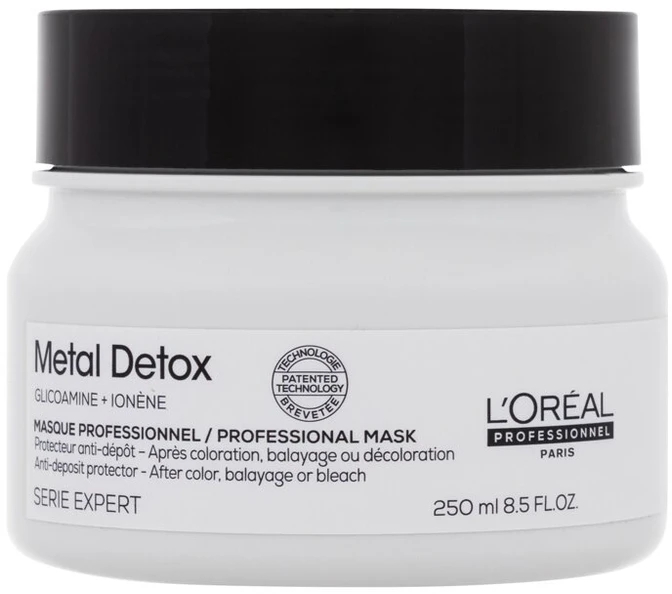 Kaukė plaukams L'oreal Professionnel Metal Detox Mask 250ml