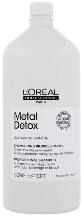 Valomasis kremas - šampūnas L'oreal Professionnel Metal Detox Šampūnas 1500ml
