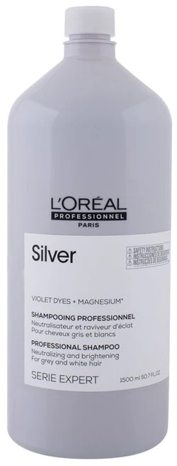 Atspalvį koreguojantis šampūnas L‘oreal Professionnel Sidabrinis Šampūnas 1500ml