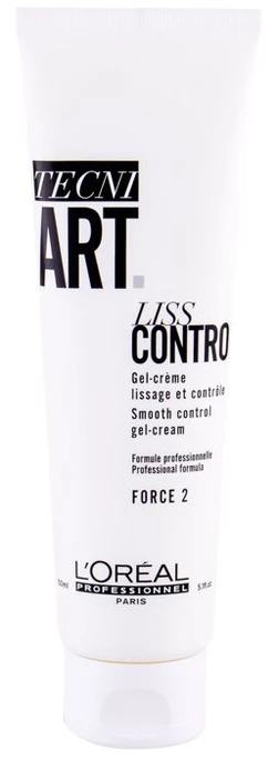 Želė-kremas plaukų tiesinimui ir fiksavimui L‘oreal Professionnel Tecni Art Liss Control Gel-Kreminis 150ml
