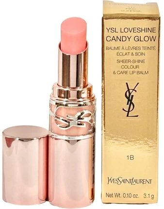 Yves Saint Laurent YSL Loveshine Candy Glow Lūpų blizgis 1B Pink Sunrise, 3.1 g