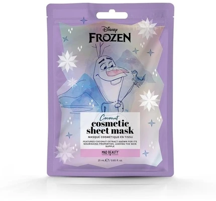 Mad Beauty Olaf „Ledo šalis“ audinio kaukė 25 ml