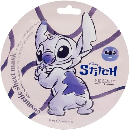 Mad Beauty „Stitch Denim“ audinių kaukė 25 ml